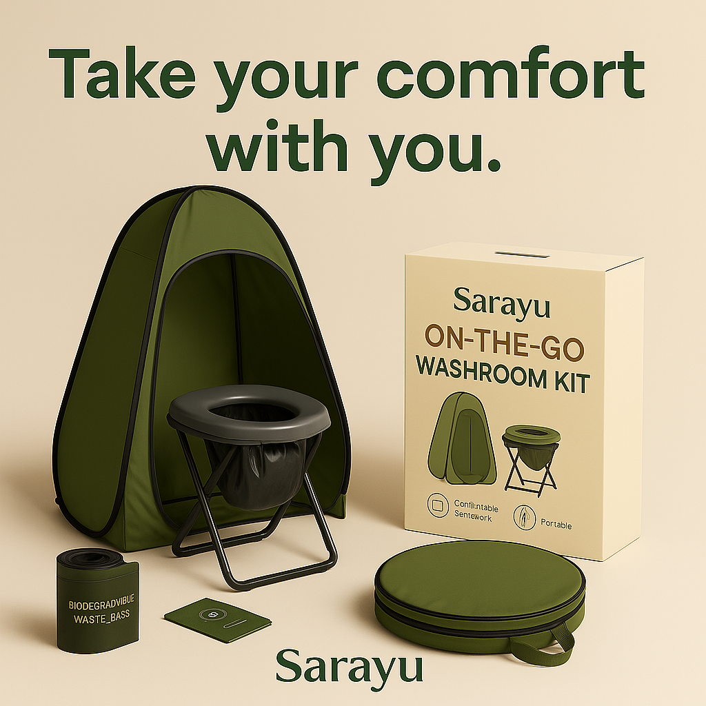 Sarayu Portable Washroom Kit